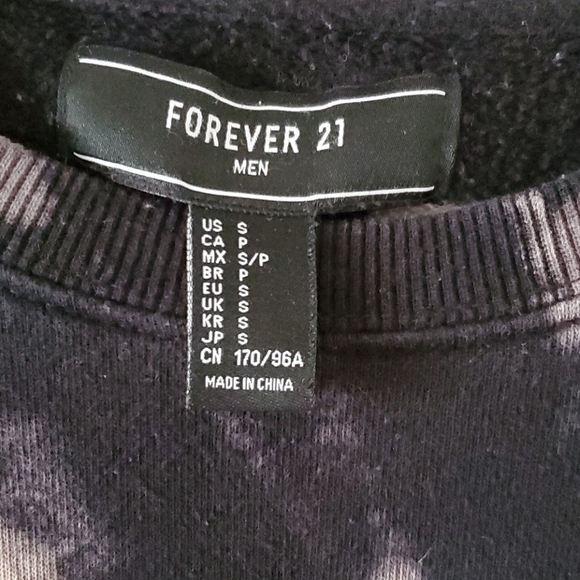 Mens tye dye sweatshirt - Picture 3 of 4